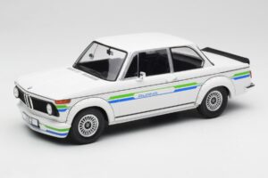 BMW Alpina 2002 E10 Turbo Baltas MCG 1:18 MCG18409-R Metalas