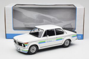 BMW Alpina 2002 E10 Turbo Baltas MCG 1:18 MCG18409-R Metalas - nuotrauka 6 iš 6