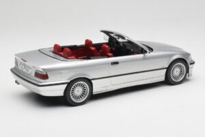 BMW Alpina B3 E36 3.2 Kabrioletas Arctic Silver MCG 1:18 MCG18322 Metalas - nuotrauka 3 iš 8