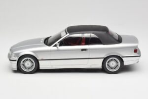 BMW Alpina B3 E36 3.2 Kabrioletas Arctic Silver MCG 1:18 MCG18322 Metalas - nuotrauka 4 iš 8