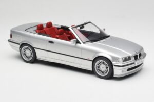 BMW Alpina B3 E36 3.2 Kabrioletas Arctic Silver MCG 1:18 MCG18322 Metalas - nuotrauka 6 iš 8