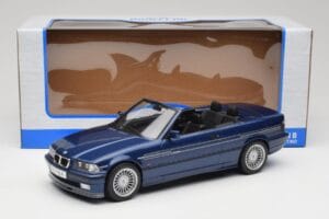 BMW Alpina B3 E36 3.2 Kabrioletas Alpina Mėlynas Metallic MCG 1:18 MCG18320 Metalas - nuotrauka 7 iš 7