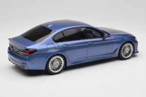 BMW Alpina B5 G30 Alpina Blue Metallic GT Spirit 1:18 GT487 Derva - nuotrauka 2 iš 6