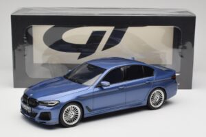 BMW Alpina B5 G30 Alpina Blue Metallic GT Spirit 1:18 GT487 Derva - nuotrauka 6 iš 6