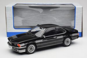 BMW Alpina B7 Turbo E24 Diamond Black MCG 1:18 MCG18235 Metalas - nuotrauka 6 iš 6