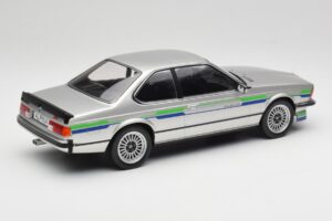 BMW Alpina B7 Turbo E24 Polaris Silver MCG 1:18 MCG18234 Metalas - nuotrauka 2 iš 6