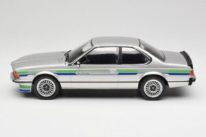 BMW Alpina B7 Turbo E24 Polaris Silver MCG 1:18 MCG18234 Metalas - nuotrauka 3 iš 6