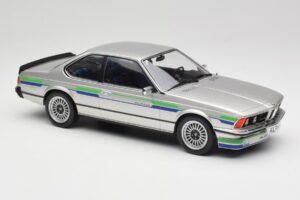 BMW Alpina B7 Turbo E24 Polaris Silver MCG 1:18 MCG18234 Metalas - nuotrauka 4 iš 6