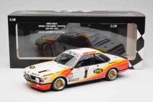 BMW 635CSi E24 BMW Italia #1 U. Grano / H. Kelleners Spa 1983 Minichamps 1:18 155832601 Metalas - nuotrauka 6 iš 6