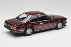 BMW 635 CSi E24 Karmesinrot Metallic Minichamps 1:18 155028105 Metalas - nuotrauka 2 iš 6