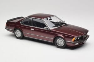 BMW 635 CSi E24 Karmesinrot Metallic Minichamps 1:18 155028105 Metalas - nuotrauka 4 iš 6