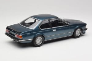 BMW 635 CSi E24 Petrol Blue Metallic Minichamps 1:18 155028108 Metalas - nuotrauka 2 iš 6