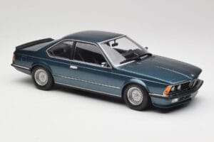 BMW 635 CSi E24 Petrol Blue Metallic Minichamps 1:18 155028108 Metalas - nuotrauka 4 iš 6