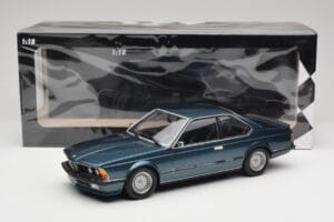BMW 635 CSi E24 Petrol Blue Metallic Minichamps 1:18 155028108 Metalas - nuotrauka 6 iš 6