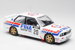 BMW E30 M3 #20 M. Duez / A. Lopes 1000 Lakes Rally 1989 IXO 1:18 18RMC132 Metalas - nuotrauka 4 iš 6