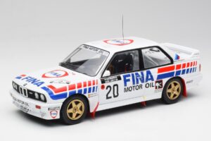 BMW E30 M3 #20 M. Duez / A. Lopes 1000 Lakes Rally 1989 IXO 1:18 18RMC132 Metalas