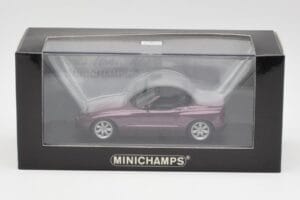 BMW Z1 E30 Violetinis Metalinis Minichamps 1:43 400020101 Metalas - nuotrauka 5 iš 5