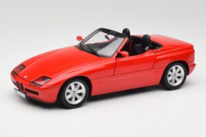 BMW Z1 E30 Raudonas Minichamps 1:18 183020106 Metalas