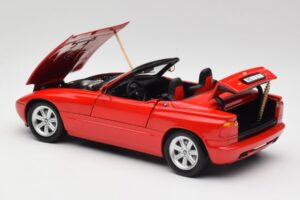 BMW Z1 E30 Raudonas Minichamps 1:18 183020106 Metalas - nuotrauka 5 iš 8