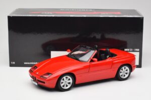 BMW Z1 E30 Raudonas Minichamps 1:18 183020106 Metalas - nuotrauka 8 iš 8