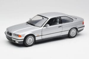 BMW 3 Series E36 Coupe Sidabrinis UT Models 1:18 180023321 Metalas