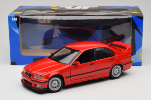 BMW 318is E36 Hellrot UT Models 1:18 180024302-R1 Metalas - nuotrauka 8 iš 8