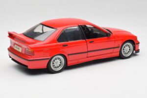 BMW 318is E36 Raudonas UT Models 1:18 180024302 Metalas - nuotrauka 3 iš 8