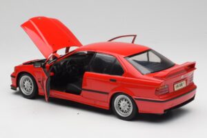 BMW 318is E36 Raudonas UT Models 1:18 180024302 Metalas - nuotrauka 5 iš 8