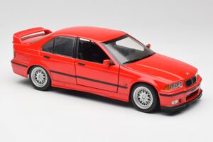 BMW 318is E36 Raudonas UT Models 1:18 180024302 Metalas - nuotrauka 6 iš 8
