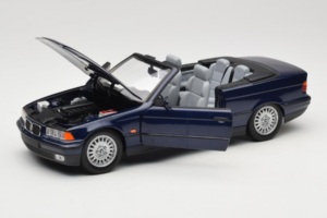 BMW 3 Series E36 Kabrioletas Violetinis UT Models 1:18 BMW006 Metalas - nuotrauka 2 iš 8