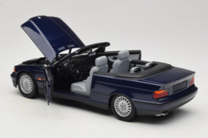 BMW 3 Series E36 Kabrioletas Violetinis UT Models 1:18 BMW006 Metalas - nuotrauka 5 iš 8