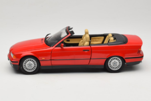 BMW 3 Series E36 Kabrioletas Raudonas UT Models 1:18 BMW005 Metalas - nuotrauka 4 iš 8