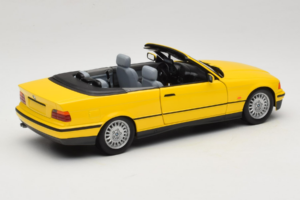BMW 3 Series E36 Kabrioletas Geltonas UT Models 1:18 BMW007 Metalas - nuotrauka 3 iš 8