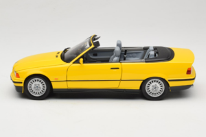BMW 3 Series E36 Kabrioletas Geltonas UT Models 1:18 BMW007 Metalas - nuotrauka 4 iš 8