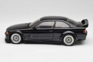 BMW E36 M3 GTR Street Cosmos Juodas UT Models 1:18 20481 Metalas - nuotrauka 4 iš 8