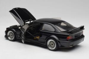 BMW E36 M3 GTR Street Cosmos Juodas UT Models 1:18 20481 Metalas - nuotrauka 5 iš 8