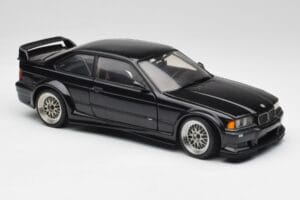 BMW E36 M3 GTR Street Cosmos Juodas UT Models 1:18 20481 Metalas - nuotrauka 7 iš 8
