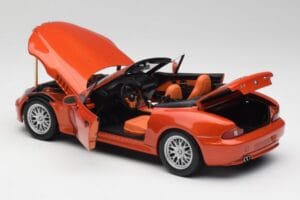 BMW Z3 E36 2.8 Phoenix Oranžinis UT Models 1:18 20442 Metalas - nuotrauka 5 iš 8