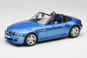 BMW Z3 E36 M Roadster Estoril Blue Bburago 1:18 3349-M1 Metalas