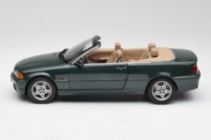 BMW 3 E46 Kabrioletas Žalias Kyosho 1:18 80430009757 Metalas - nuotrauka 4 iš 8