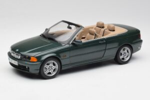BMW 3 E46 Kabrioletas Žalias Kyosho 1:18 80430009757 Metalas