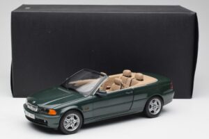 BMW 3 E46 Kabrioletas Žalias Kyosho 1:18 80430009757 Metalas - nuotrauka 8 iš 8