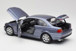 BMW 318Ci E46 Mėlynas Kyosho 1:18 80439411583 Metalas - nuotrauka 5 iš 8