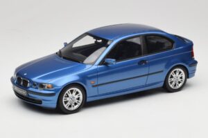 BMW 318ti E46 Compact Estoril Blue Otto 1:18 OT462 Derva