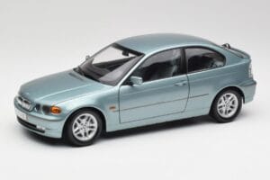 BMW 325Ti E46 Compact Šviesiai Mėlynas Metalinis Kyosho 1:18 80430024439 Metalas