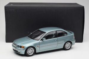 BMW 325Ti E46 Compact Šviesiai Mėlynas Metalinis Kyosho 1:18 80430024439 Metalas - nuotrauka 8 iš 8