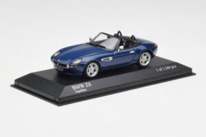 BMW Z8 E52 Topazas Mėlynas Minichamps 1:43 431028740 Metalas - nuotrauka 2 iš 5