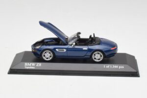 BMW Z8 E52 Topazas Mėlynas Minichamps 1:43 431028740 Metalas - nuotrauka 4 iš 5