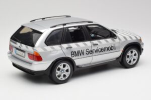 BMW X5 E53 3.0d Service Mobil Kyosho 1:18 80430305646 Metalas - nuotrauka 3 iš 8