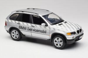 BMW X5 E53 3.0d Service Mobil Kyosho 1:18 80430305646 Metalas - nuotrauka 6 iš 8